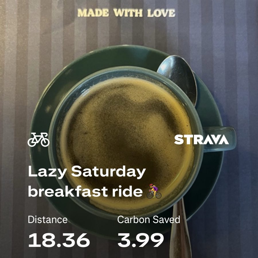 Featured image for Lazy easy Saturday breakfast ride